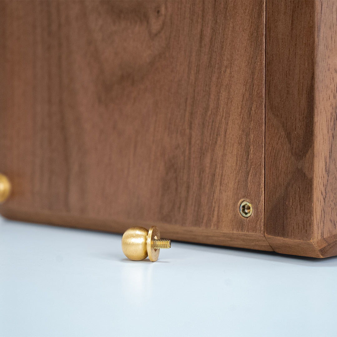 Walnut wood Jewelry Box with 5 drawers